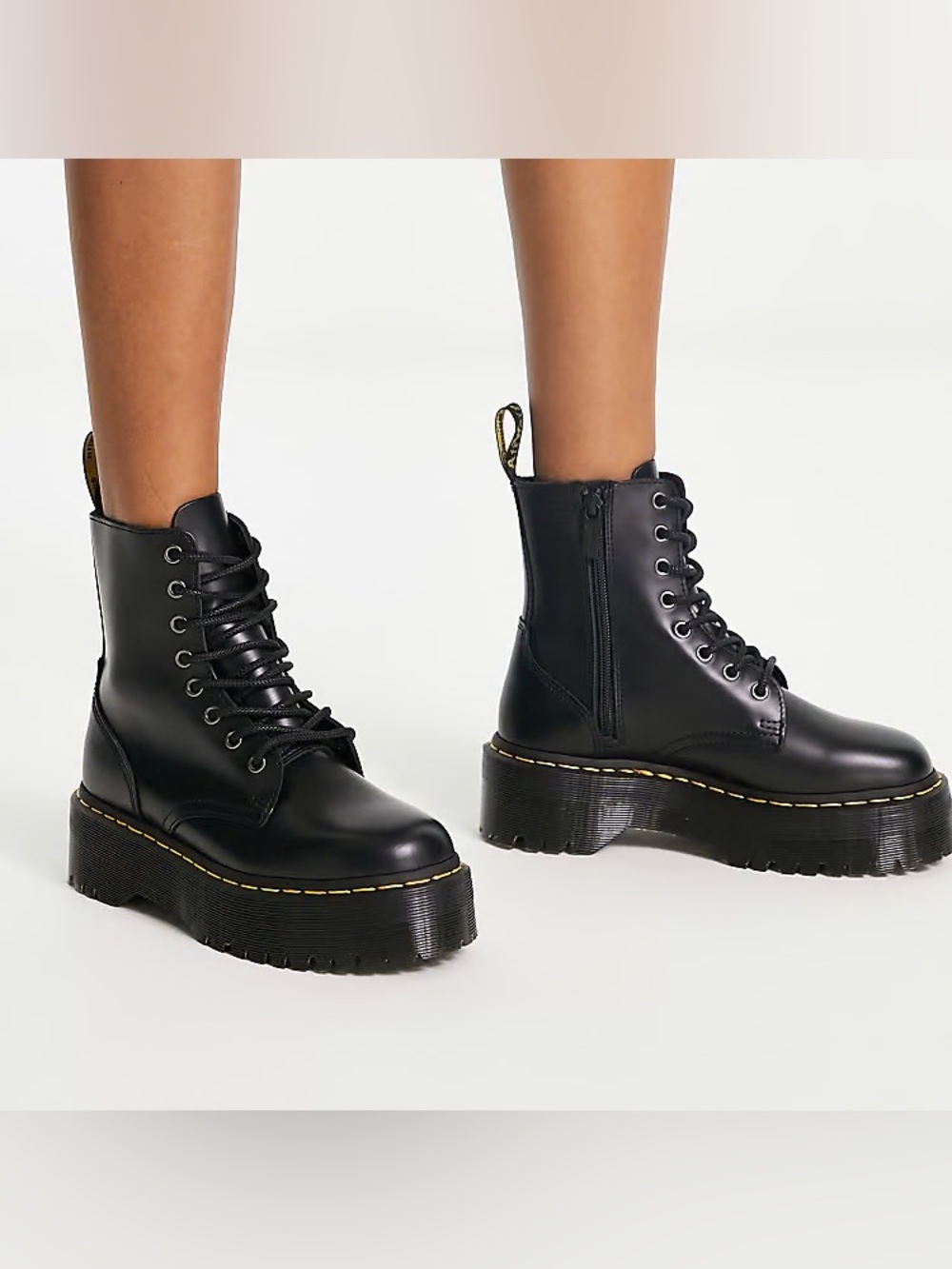 Dr Martens Jadon M 6/ W 7 Black
The  Jadon Boot - Black Combat Boots